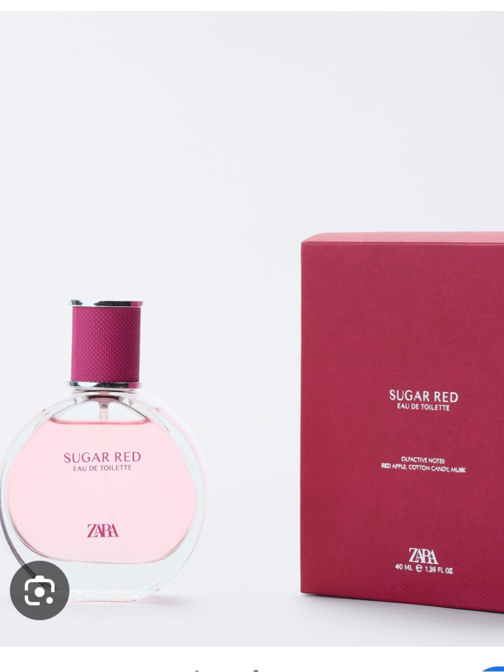Zara NWT Sugar Red 40ML